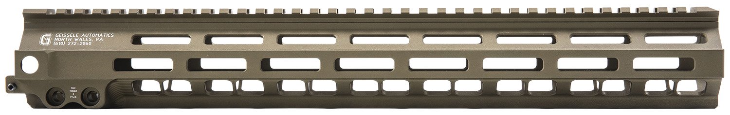 Geissele 05-286S MK 8 15" M-LOK Rail DDC, 12.4 oz, AR-15 - Geissele