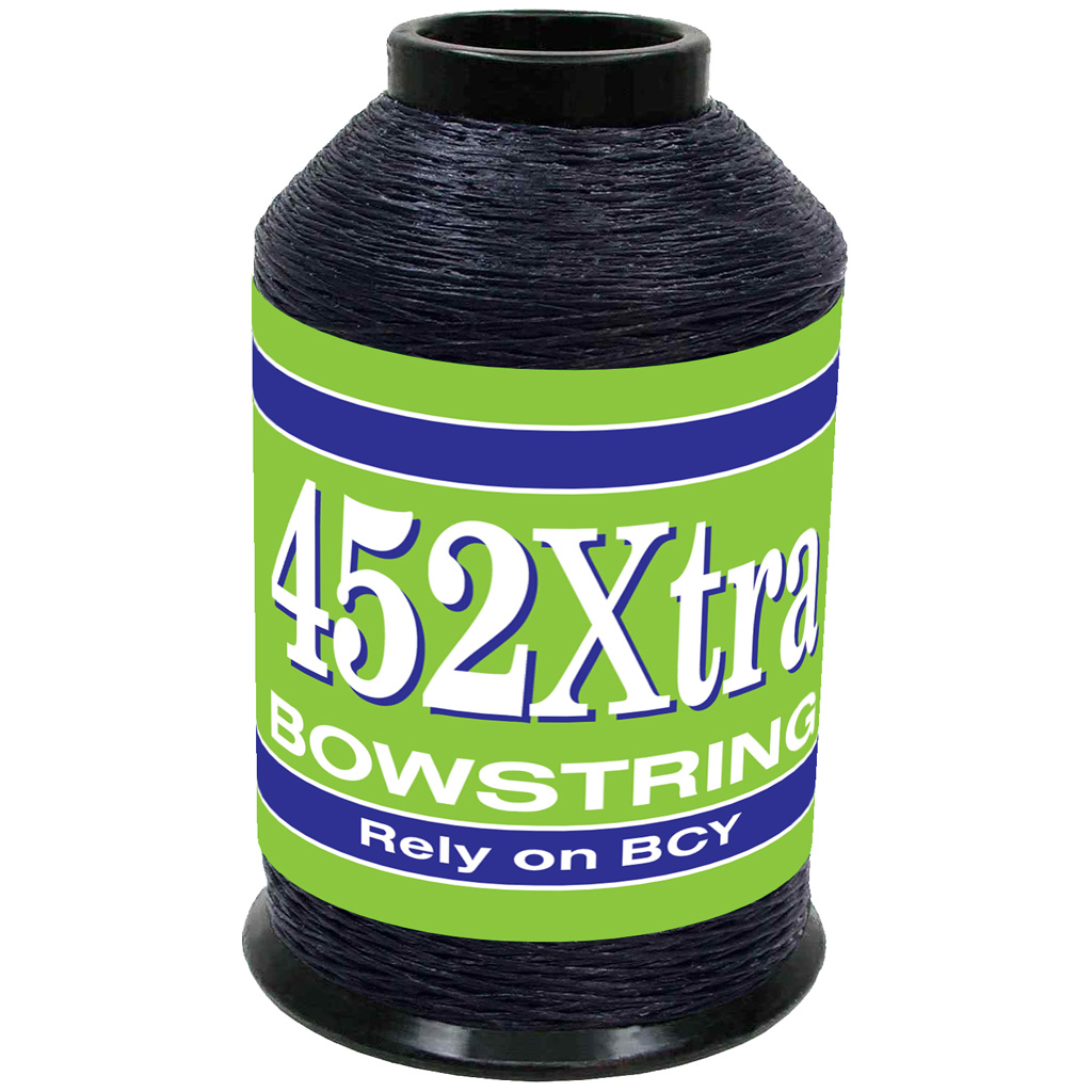 BCY 452Xtra Bowstring Material Black 1/4 lb 67% Dyneema 33% Vectran