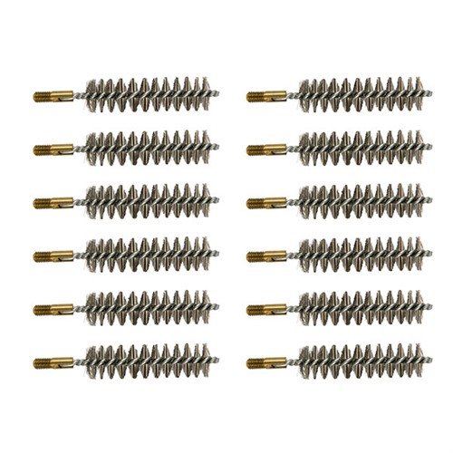 Buy Brownells Standard Line Brush .54 Caliber Muzzleloader Ss 12 Pack online