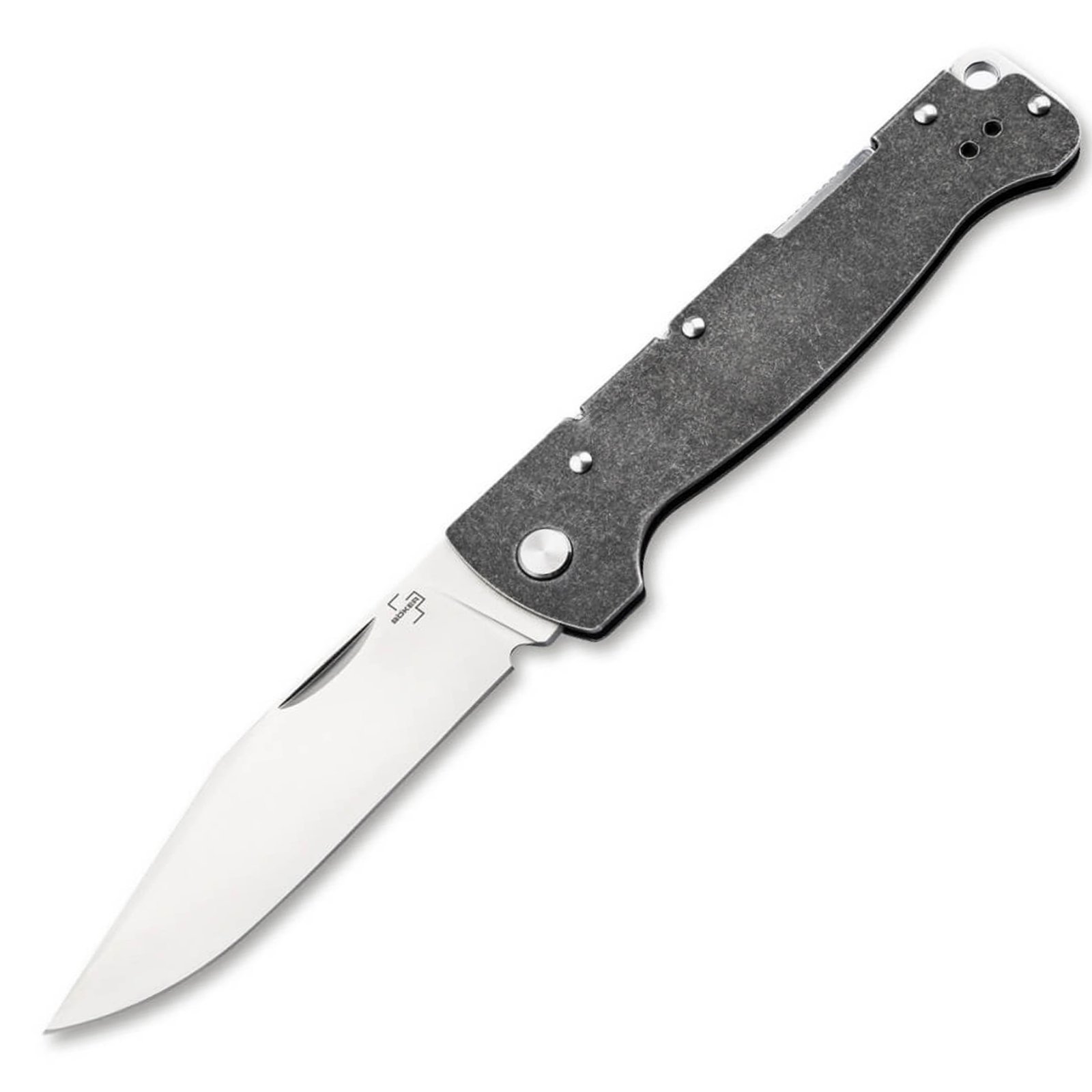 BOKER ATLAS BACKLOCK BIG 3.54" CLIP/PLAIN/SATIN - BOKER