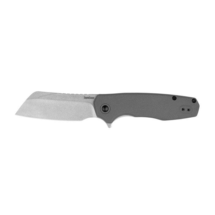 Kershaw 1390 Wharf 2.8" Cleaver Folding Knife Gray - Kershaw