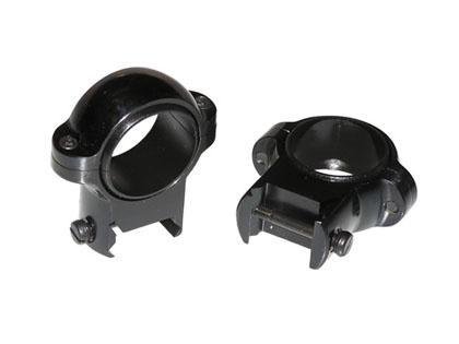 Burris 420530 Signature Zee Rings 1" High Gloss Black Pair Weaver Style