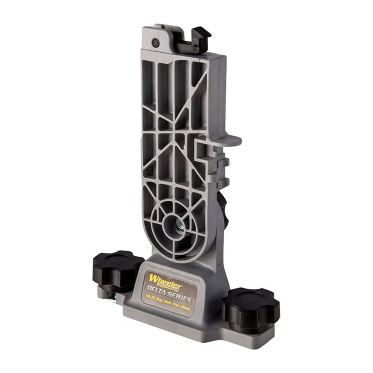 Wheeler Delta Series AR-15 Mag Well Vise Block 156211: Durable, Solvent-Resistant Polymer, Bench Top Mountable - Wheeler - STEEL