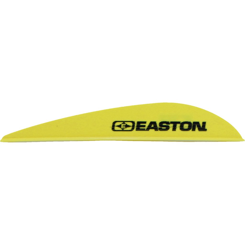 Easton 529459 Diamond HD Vanes Yellow 3" 100pk Ultra-Stiff Durable Material