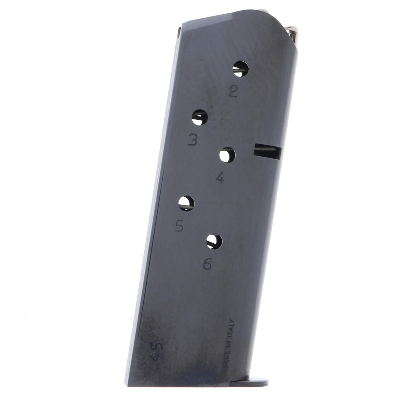 Taurus 1911 Officer Magazine .45 ACP 6 Rounds Black Metal - Taurus International Manufacturing, Inc. - 45 ACP