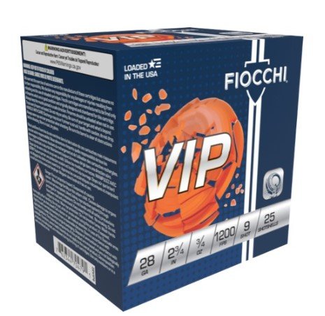 Fiocchi 28VIP9 Exacta Target VIP 28Gauge 2.75" 3/4oz 9Shot 25 Per... - Fiocchi - LEAD