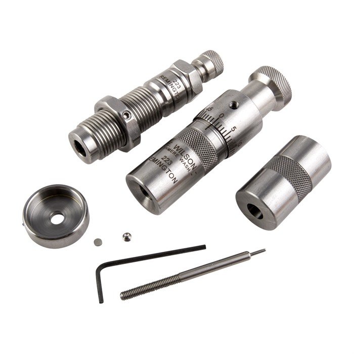 L.E. WILSON 223 REMINGTON BUSHING FULL LENGTH DIE SET