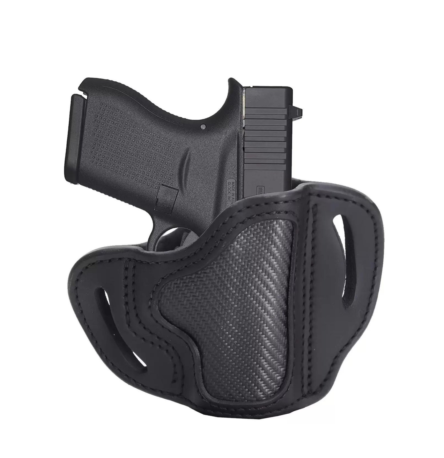 1791 Gunleather CFBH24SBLR BH2.4 OWB Holster Stealth Black Carbon Fiber - 2nd Amendment 1791 LLC