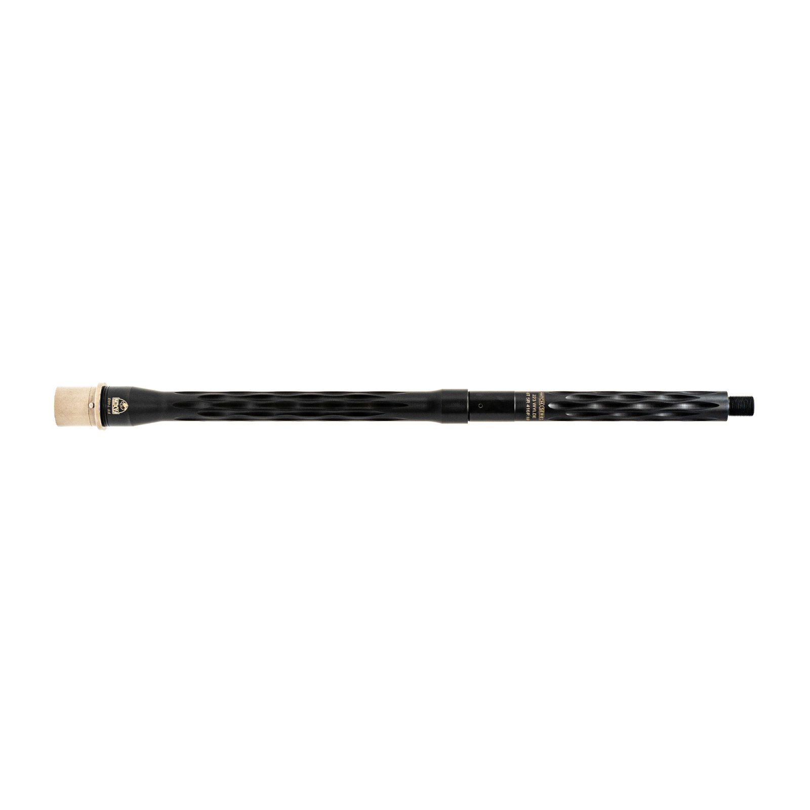 Faxon Match Series Patented 16in Flame Fluted .223 Wylde Mid-Length Barrel - Faxon Firearms - 223 Wylde