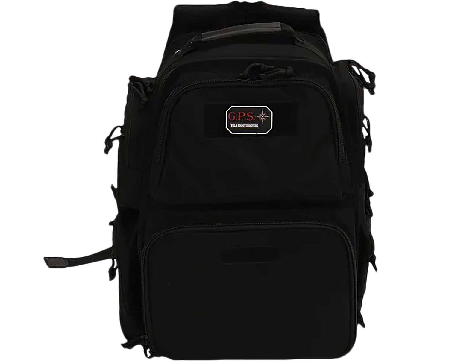 GPS Bags 1812BPB Executive Backpack Black Holds 5 Handguns - GSM Outdoors - BLACK