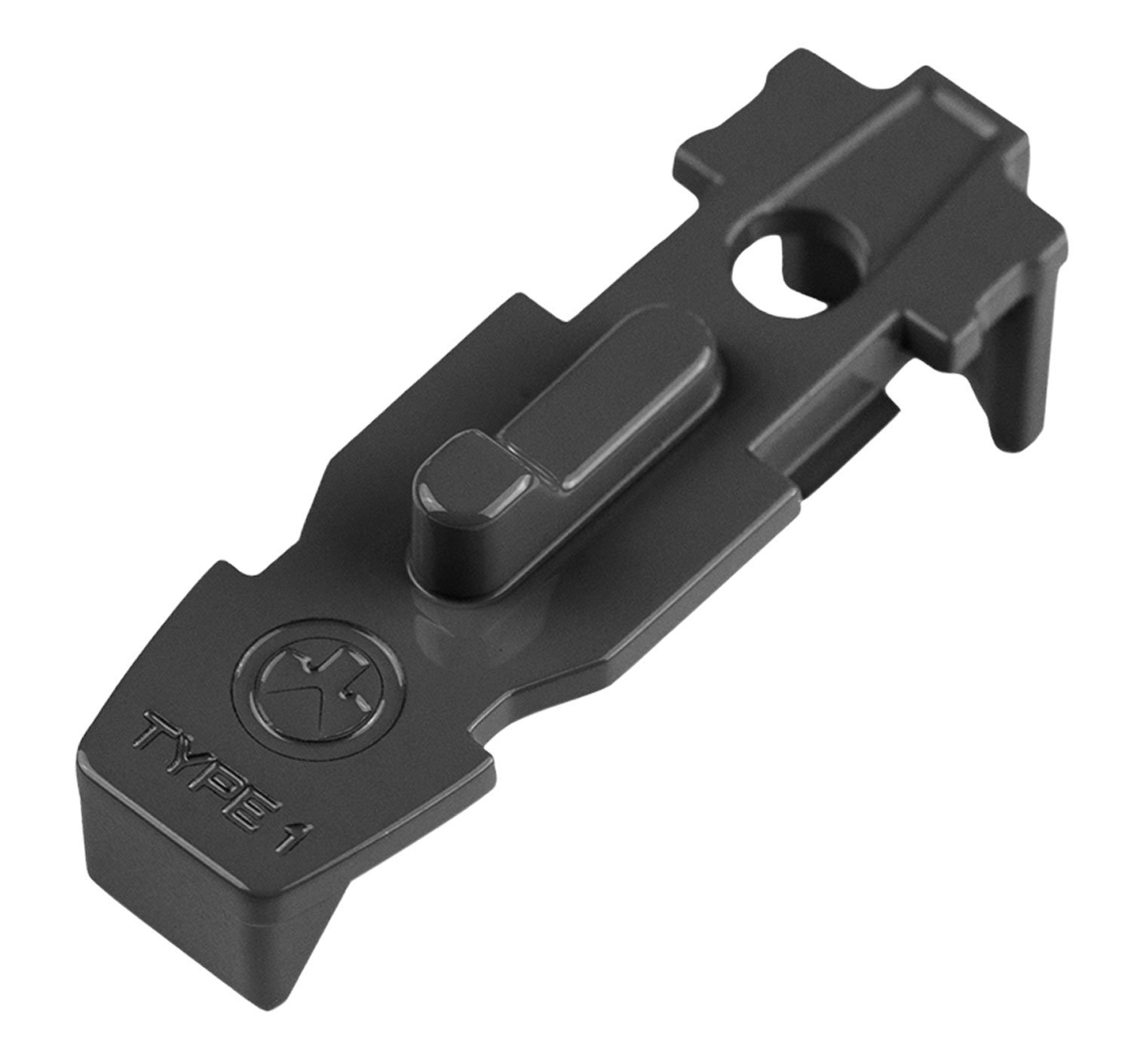 Buy Magpul MAG803-BLK Tactile Lock-Plate Type 1 Made of Polymer w- Black Fin... online