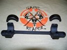 DNZ 18200 Game Reaper-Savage Scope Mount/Ring Combo Matte Black 1"