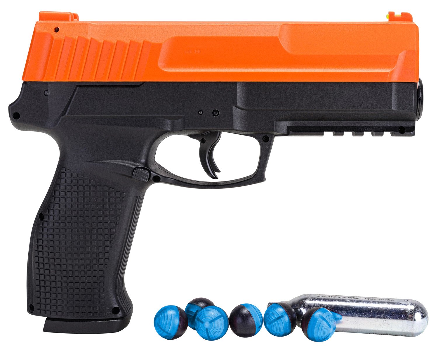 Umarex 2292330 P2P Secure Impact Defense Kit CO2 68Cal 6rd 4.80"