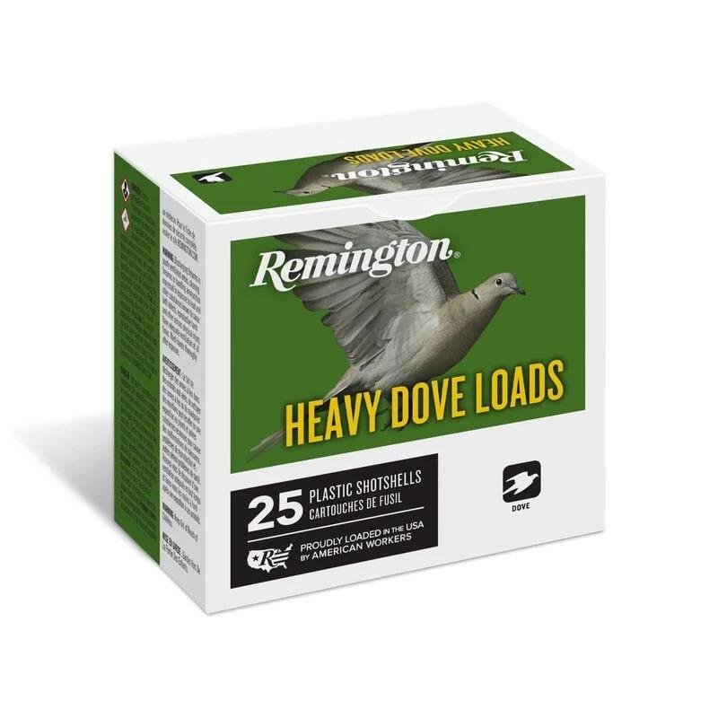 Buy Remington RHD1275 Heavy Dove Loads 12 Gauge, 2.75", 1 1/8 oz, 7.5 Shot, 25 Rounds, 1255 ft/s Velocity online