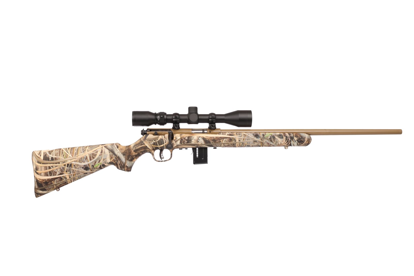 Savage Arms 93 Camo XP 22 Magnum 22in Bolt Action 5 + 1 Mossy Oak Brush