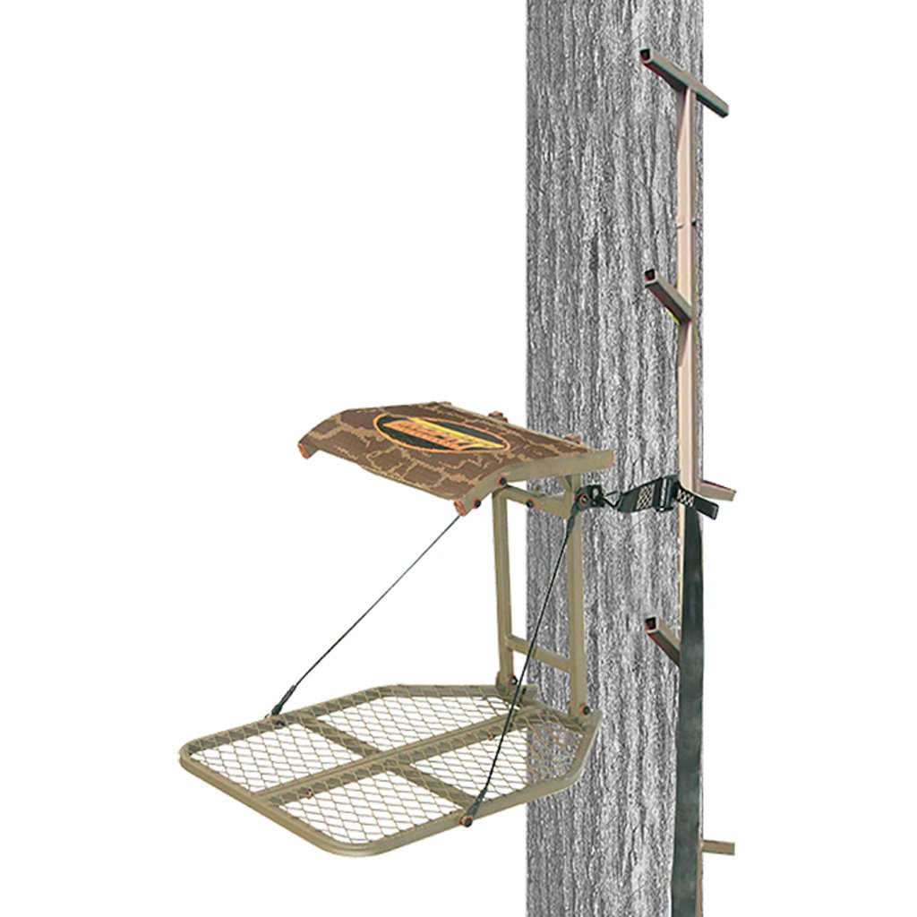 Trophy Treestands TFC402 Archers Roost Combo, 20"x24" Platform, 300 lb Capacity