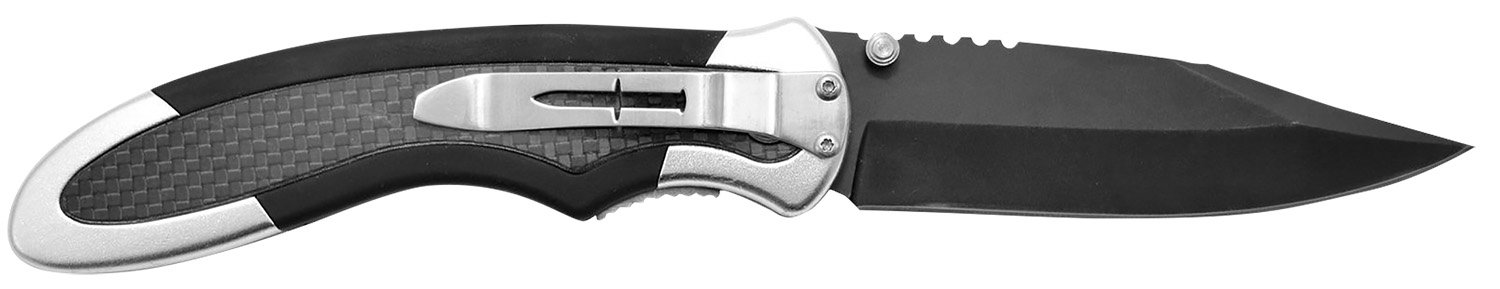 Camillus 19079 Chameleon 3.50" Folding Knife, AUS-8A Blade, Carbon Fiber Handle - CAM - DROP POINT