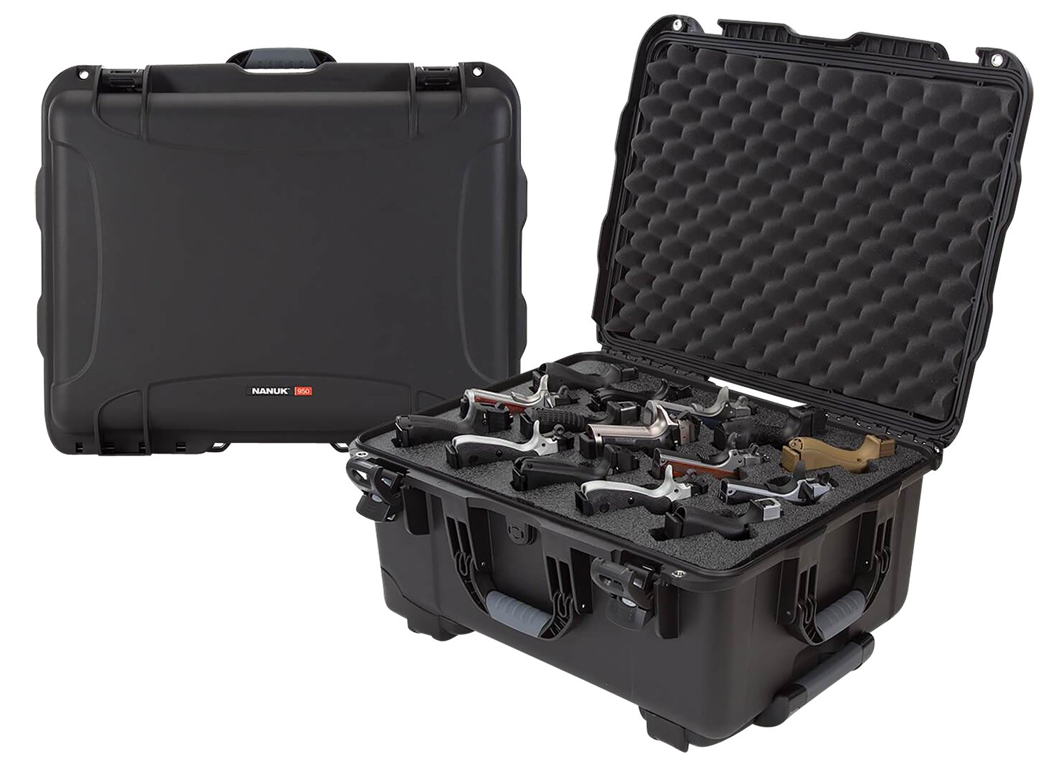 Nanuk 950-15up1 Case With Foam Insert For 15 - Nanuk - BLACK