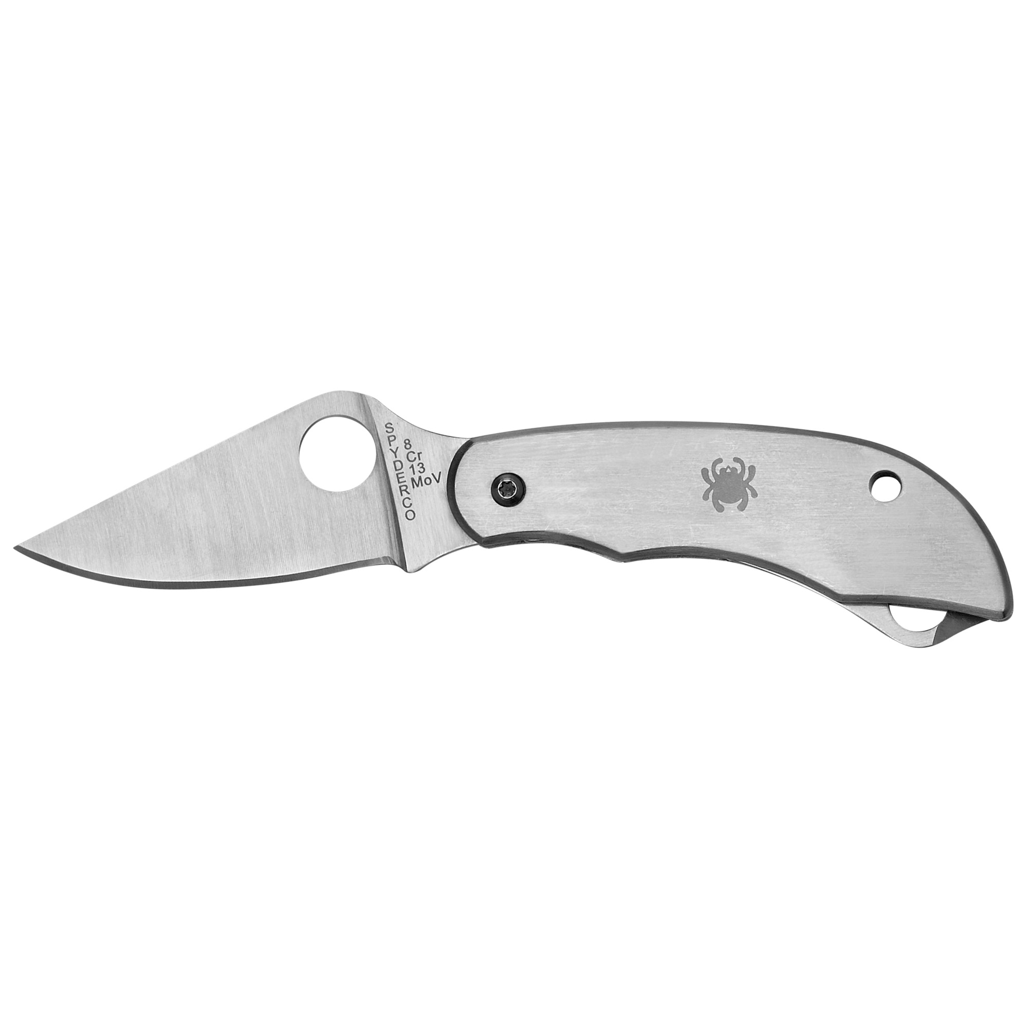 Spyderco C175P Clipitool Stainless Steel Folding Knife 8Cr13MoV Blade