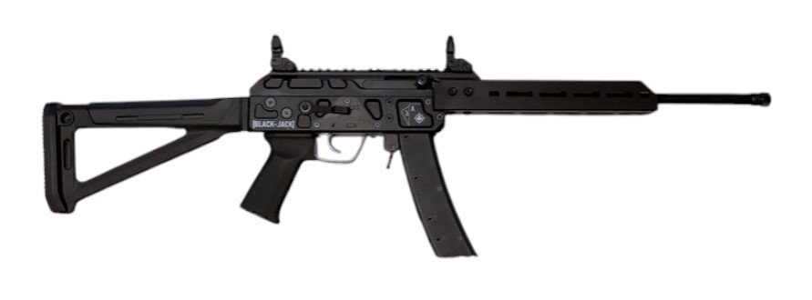 Show Low BLK9161 Blackjack Rifle, 16.1" Barrel, 35RD, Black - SHOW LOW