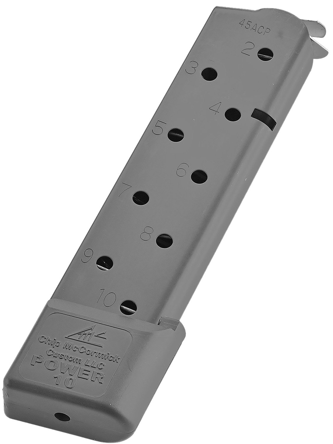 CMC Products 16150C Power Mag 10rd .45 ACP 1911 Black Stainless Steel
