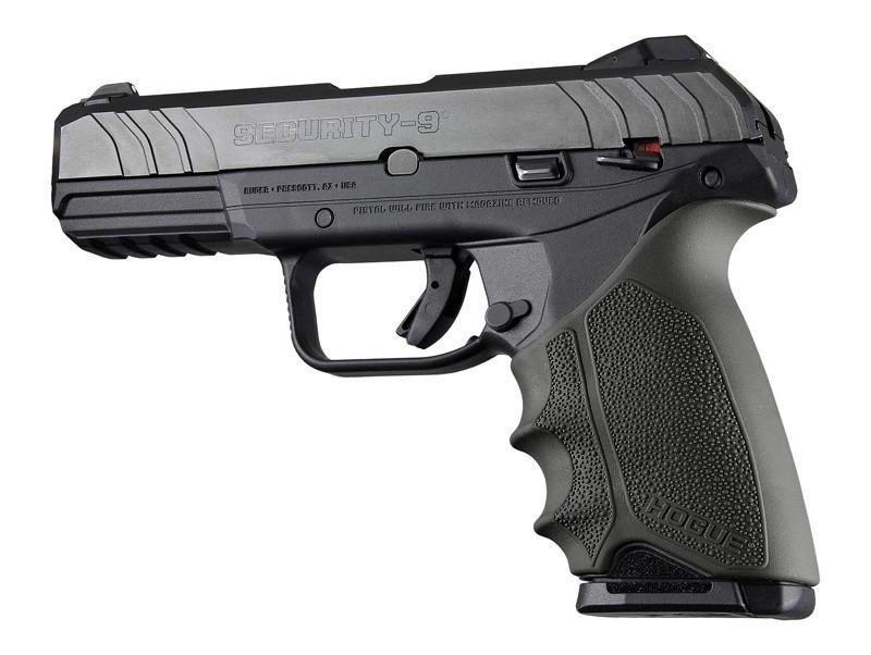 Hogue HandAll Beavertail Grip Sleeve Ruger Security 9 Black - Hogue