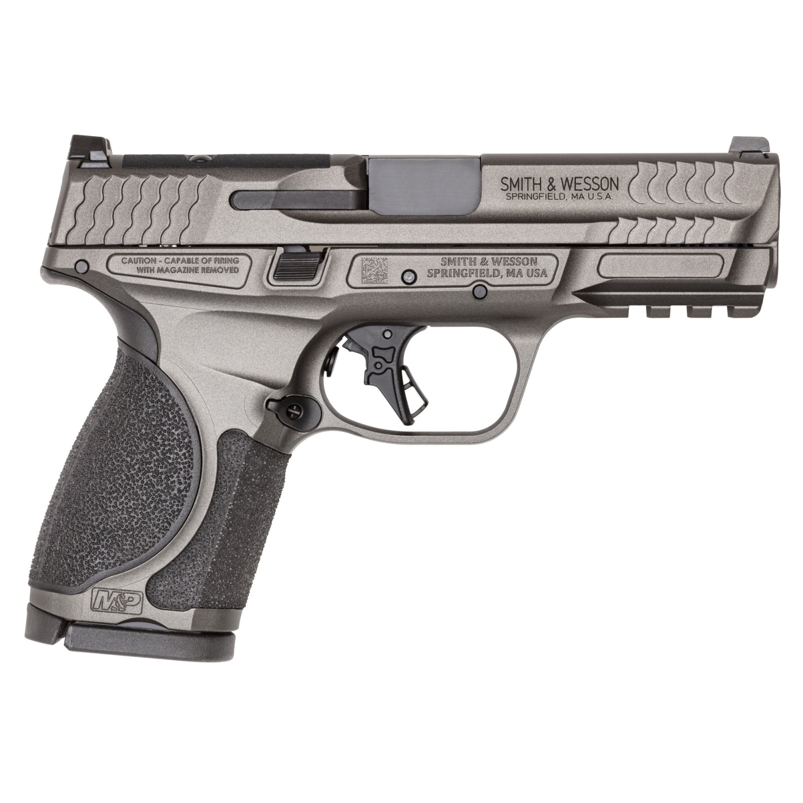 Smith Wesson M&P9 M2.0 9mm 15Rd Optics Ready Gray - Smith & Wesson - 9mm