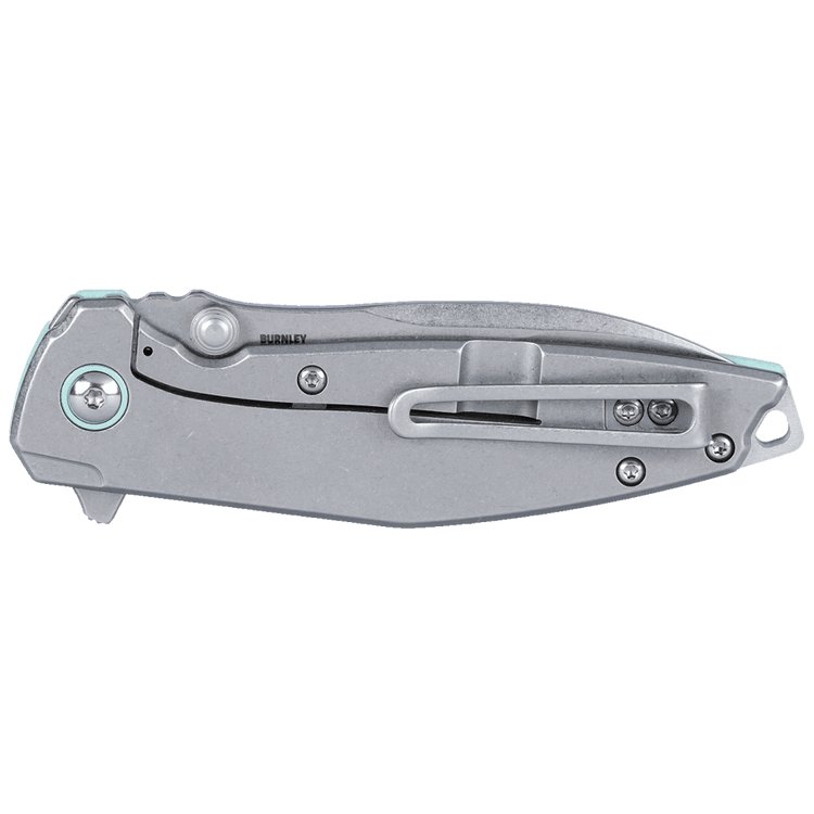 CRKT 2560 Ibis EDC 3.09" Drop Point 14C28N Steel Blue G10 Handle Knife - Columbia River Knife & Tool