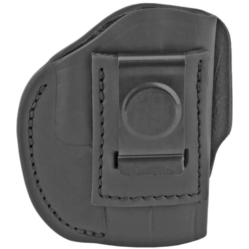 1791 Gunleather 4WH2SBLR 4-Way IWB/OWB Size 02 Stealth Black Leather... - 1791 Gunleather - STEALTH BLACK