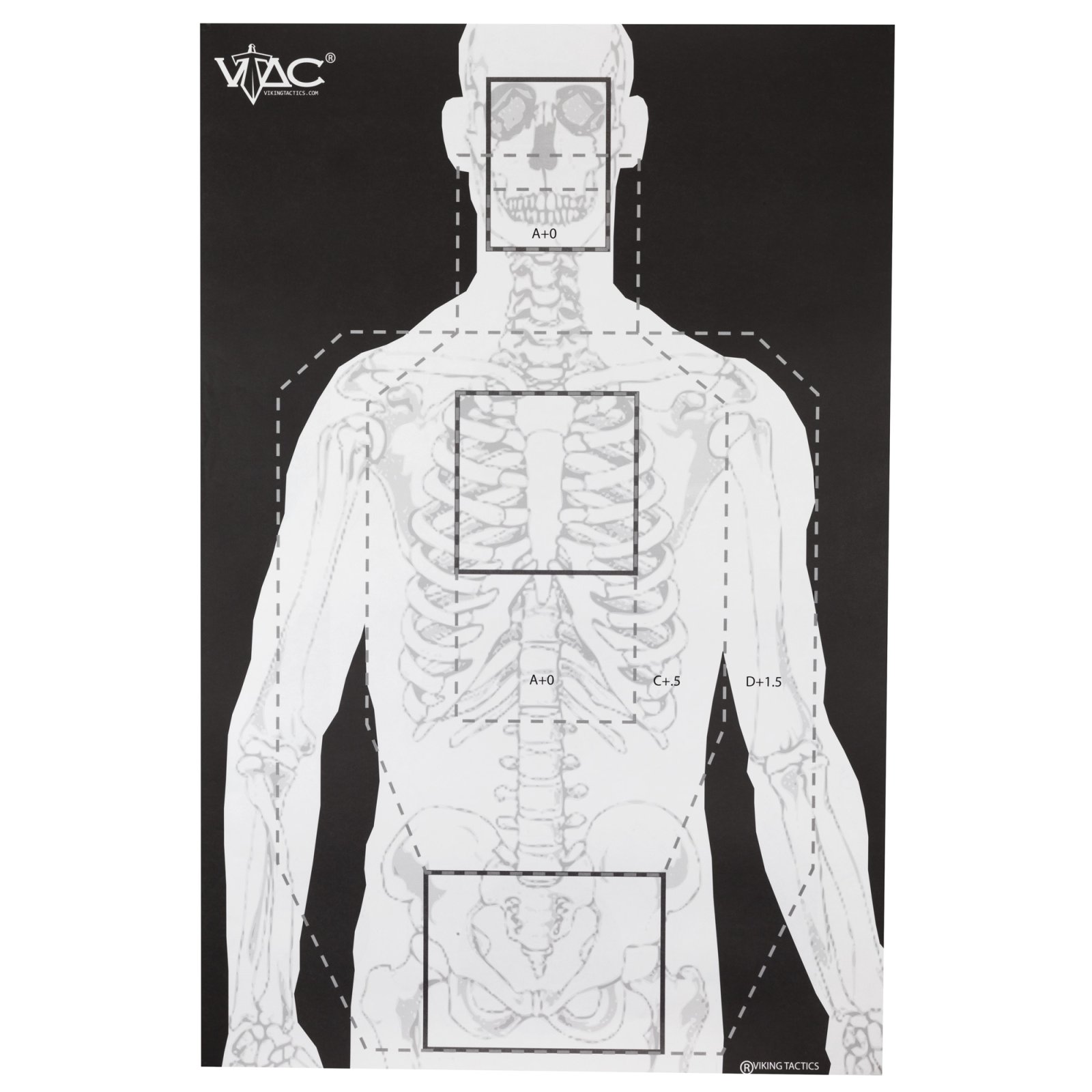 Action Target VTACP100 Double-Sided Training Targets 23"x35" 100 Pack