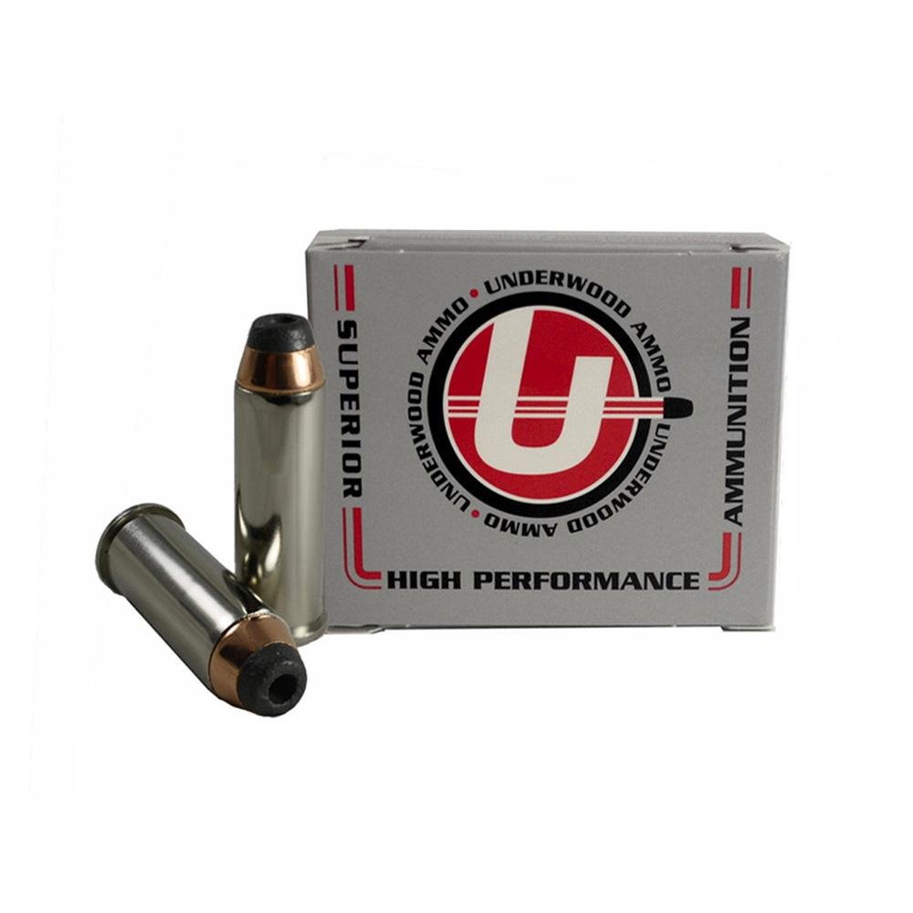 Underwood 44 Rem Mag 200gr JHP Ammo 20rd Box 816874020958 - Underwood Ammo - .44 Mag