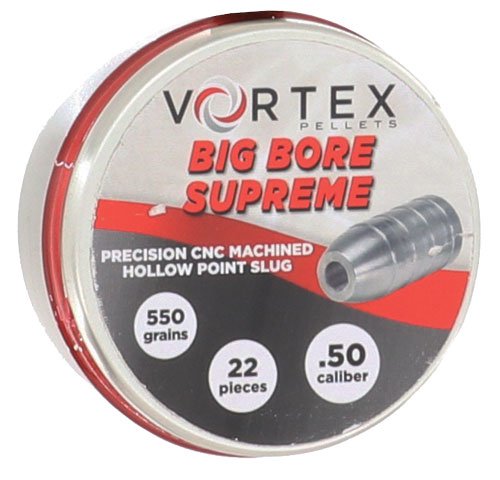Hatsan HA90628 Vortex Big Bore Supreme .50 550gr HP 22ct Tin - Hatsan - .50