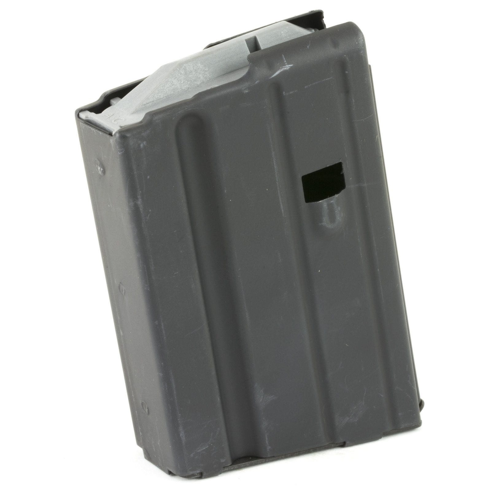 ASC 10-68-SS-BM-G-ASC 6.8 SPC AR-15 Magazine 10Rd Stainless Black