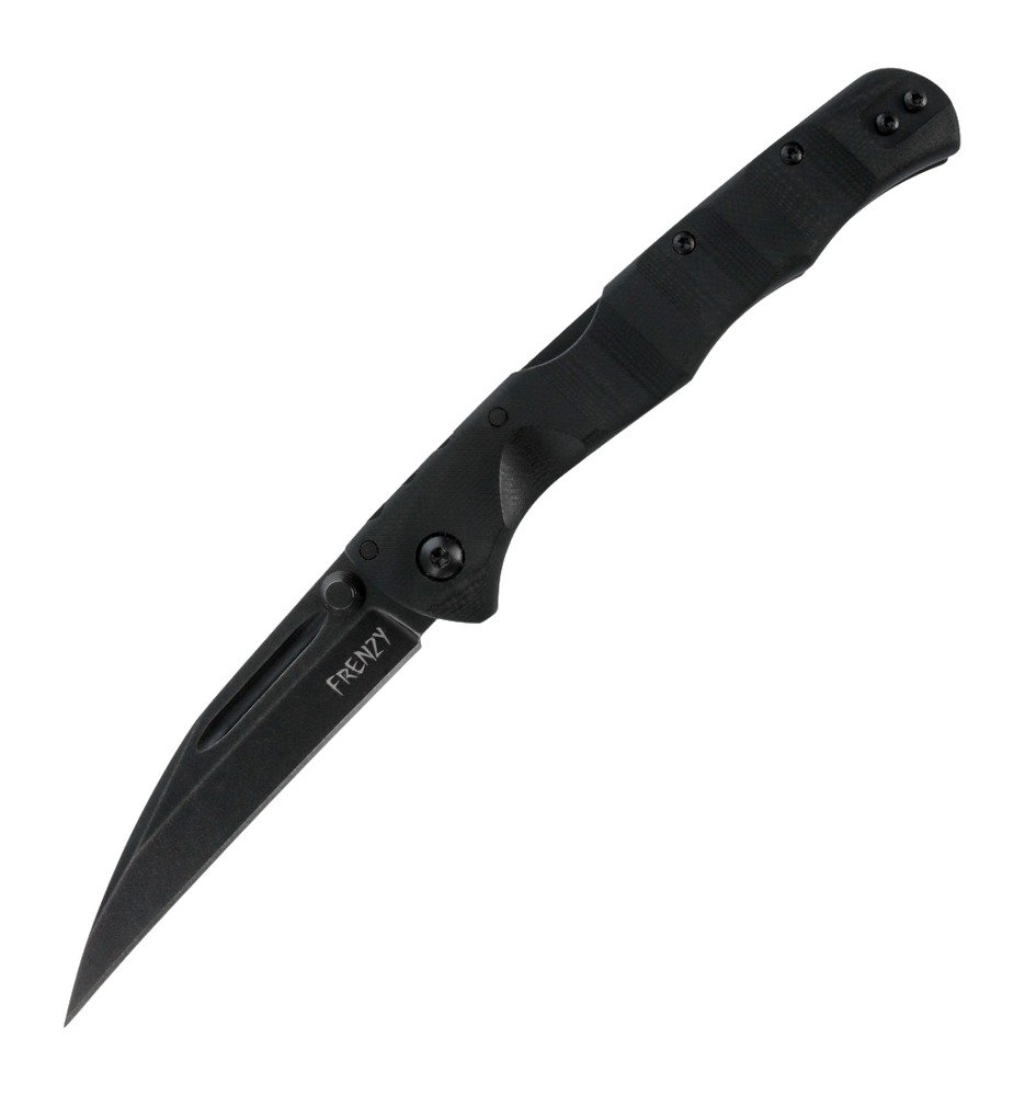 Cold Steel CS-FL-35FRN-BKBK Frenzy II Folding Knife 3.5" 3V Sheepsfoot Blade