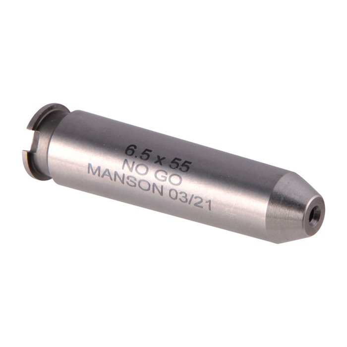 Manson PRECISION 6.5X55MM SWEDE NO GO GAUGE STEEL - Manson Precision
