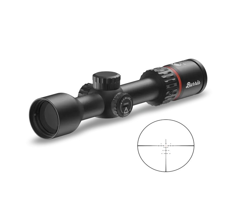 Burris Optics 201511 Fullfield Black Capped Turrets BALLISTIC E3 RETICLE