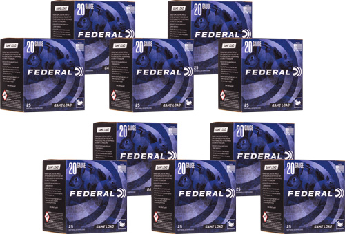 Buy Federal H200 7.5 Game Load 20ga 2.75" 2.5dr 7/8oz 7.5 online