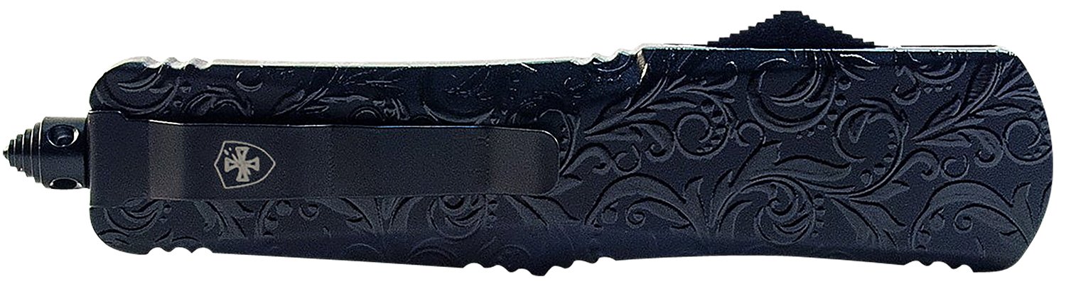 Templar MMDG131 Maiden Gloss Gen II 3.43" OTF Dagger Black 440C Blade - Templar Knife - DAGGER