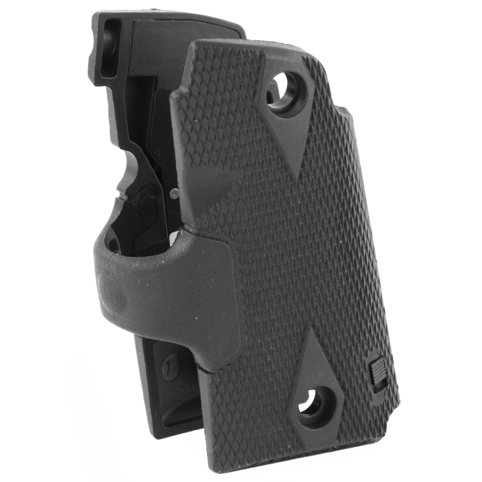 Crimson Trace 0152601 LG-409 Lasergrips Black Red Laser Kimber Micro 9