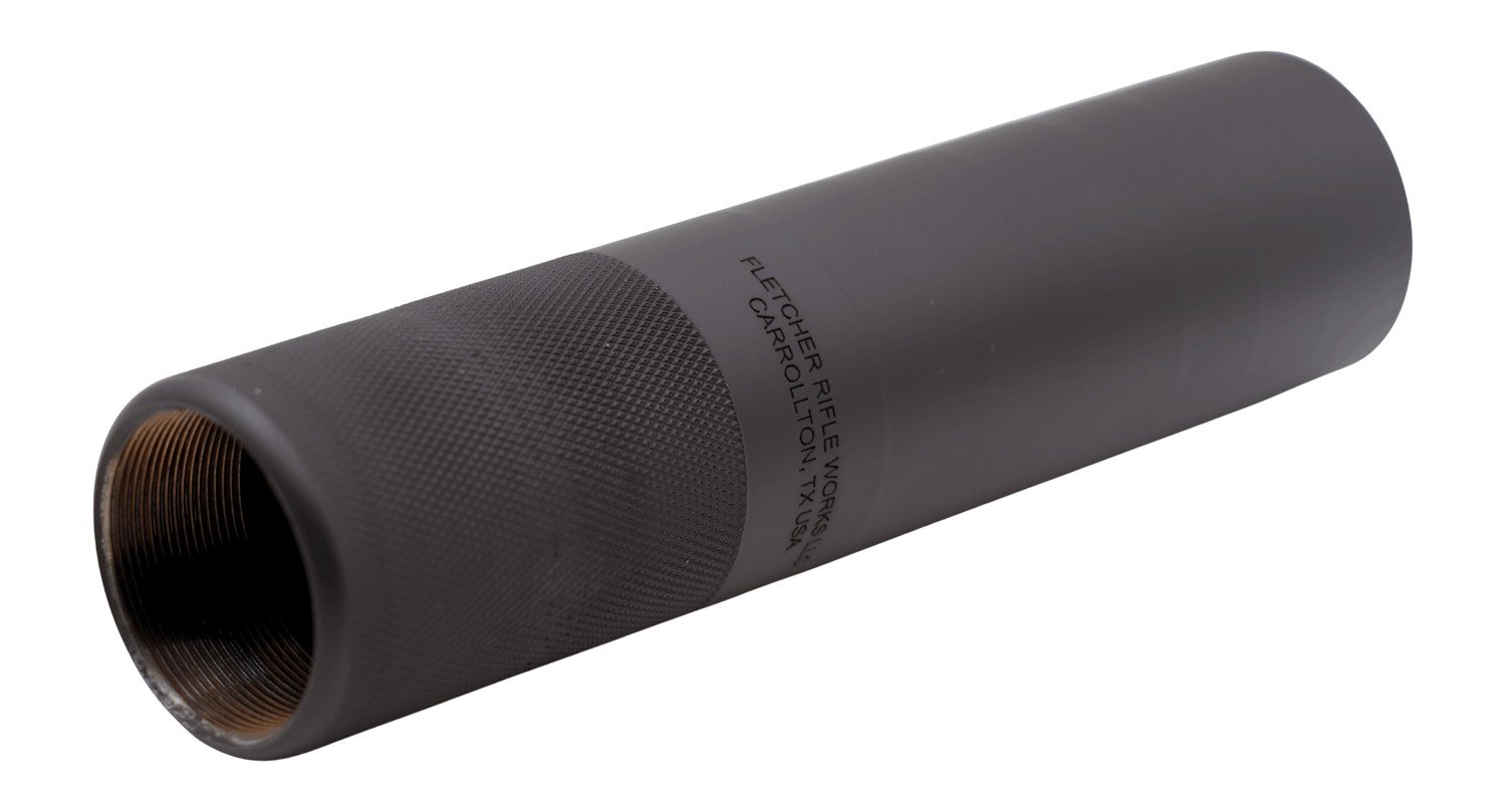 Fletcher Rifle Works PERM65TIBLK Permian 6.5mm 1.62" Black Titanium 1.375"x24 - FLETCHER - 6.5mm