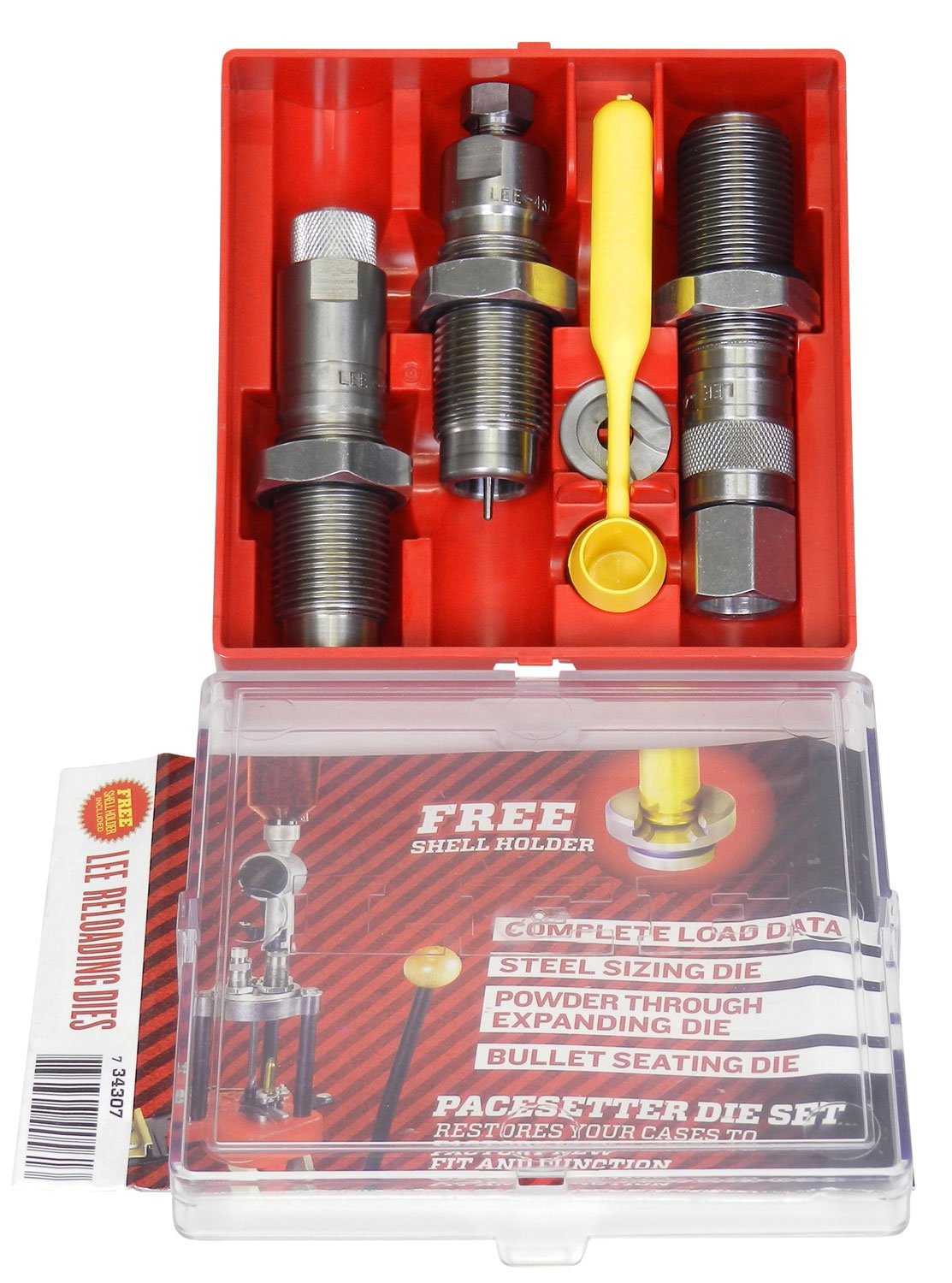 Lee Precision 90799 Carbide 3-Die Set 40 S&W with Shell Holder