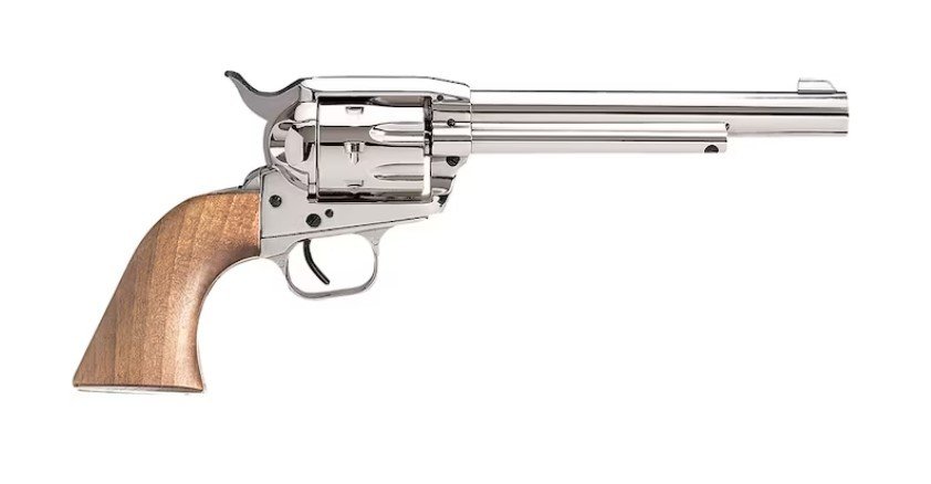 EAA Bounty Hunter Revolver .45 LC 4.5" Barrel 6 Rounds Nickel - EAA - 45 COLT