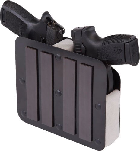 Benchmaster BMWRM3MS Two Gun Pistol Rack with Magnetic Strip