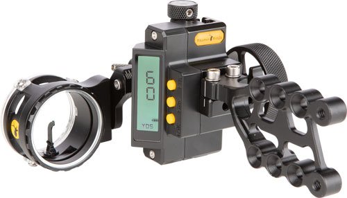 Trophy Ridge AS701DR19 Digital React 1-Pin .019 RH Bow Sight Black - Trophy Ridge
