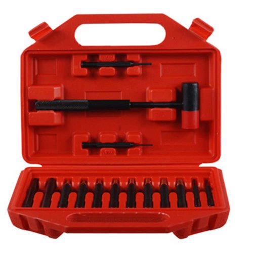 Winchester 363257 Punch/Hammer Set 15 Pc Brass & Steel