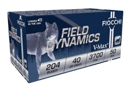 Fiocchi FXT Centerfire Rifle Ammo 204 Ruger 40 gr. V-Max 50 rd.