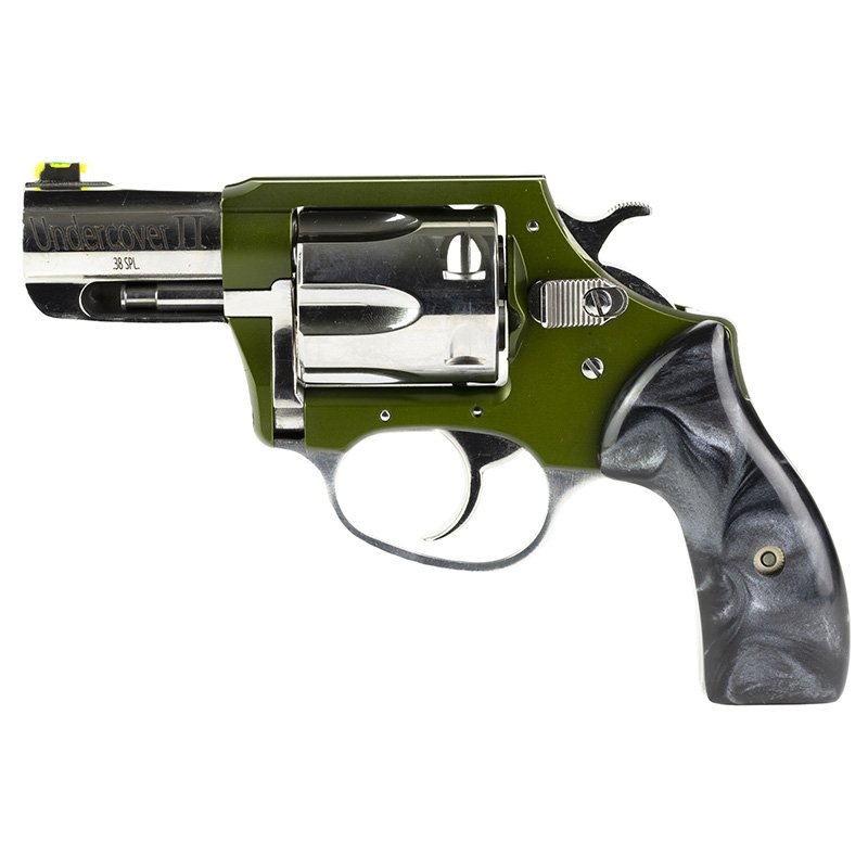Charter Arms 53624 Undercover II .38 Spl Revolver 2.2" ODG/Pearlite 6rd