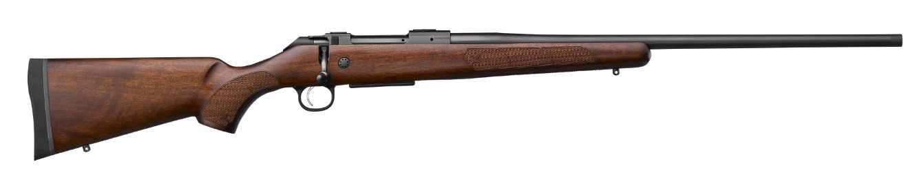 CZ 600 Plus American Rifle 30-06 Sprg 24 in. Walnut w/Drill&Tap Threaded 5rd - CZ-USA - 30-06