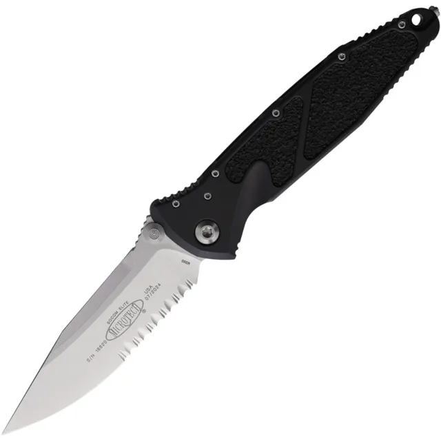 Microtech 160-11 Socom Elite 3.98 In SE/PS/SW Black Aluminum Handle