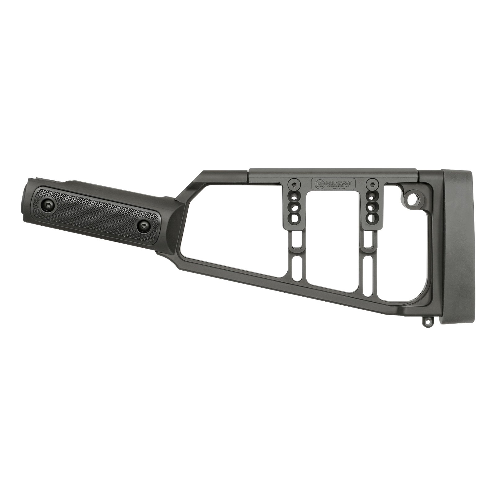 Midwest Industries MI-LS-RS Lever Stock Rossi Straight Grip Black